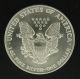 1992 Silver American Eagle 1 Oz Fine Silver Coin Bullion Uncirculated Silver photo 1
