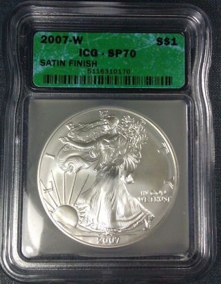 2007 - W Silver Eagle Icg Sp70 photo