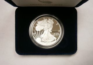 2013 American Silver Eagle Dollar 1 Troy Ounce 999 Fine Silver+ Box +coa photo