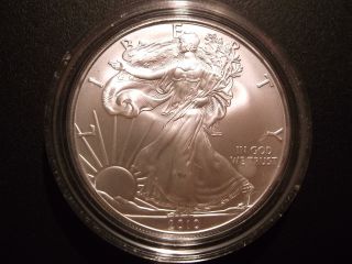2010 American Eagle Dollar Bu Silver photo