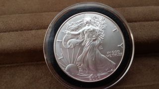 2004 American Silver Eagle With Case photo