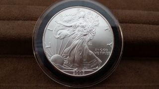 2005 American Silver Eagle With Case photo