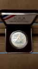 1988 Olympics Proof Silver Dollar United States W/ Case And Silver photo 1