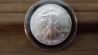 2000 American Silver Eagle With Case photo