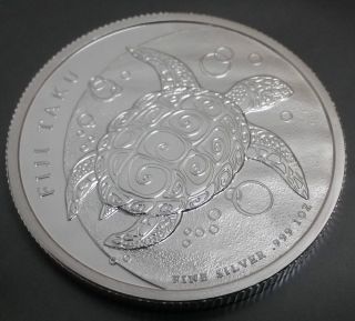 2013 1 Oz Fiji Silver Taku - The Most Bullion Coin -.  9999 Fine Silver photo