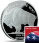 Buffalo 1 Oz.  999 Fine Silver Round In Protective Case Silver photo 1