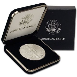 2007 American Silver Eagle In U.  S.  Gift Box photo