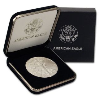 2012 American Silver Eagle In U.  S.  Gift Box photo