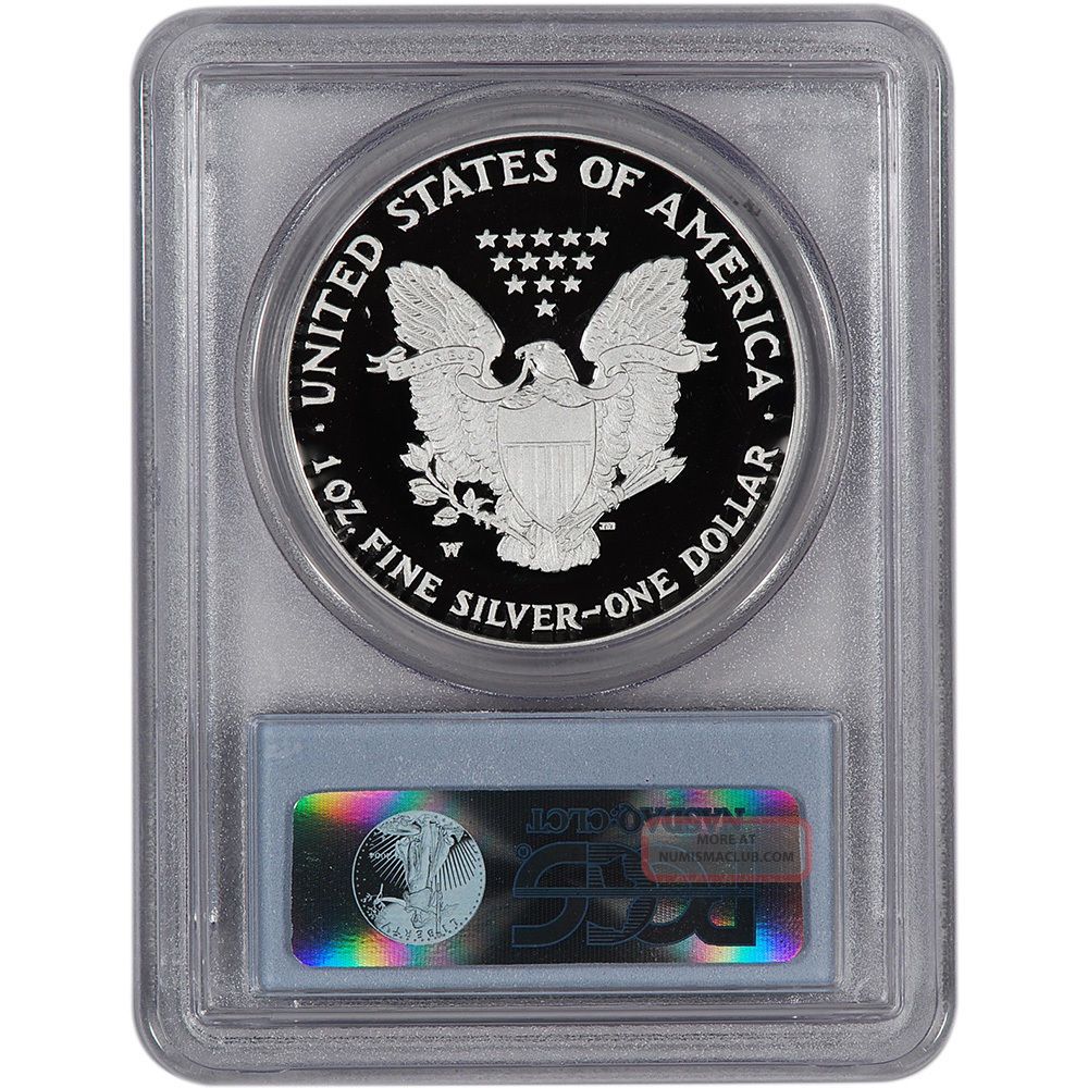 2007 - W American Silver Eagle Proof - Pcgs Pr70 Dcam