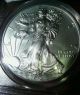 2012 W $1 1oz American Silver Eagle Pcgs Ms70 Burnished Perfect 70 Secure Plus Silver photo 1
