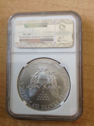 2012 Silver American Eagle (ngc Ms - 69) (first Release) photo