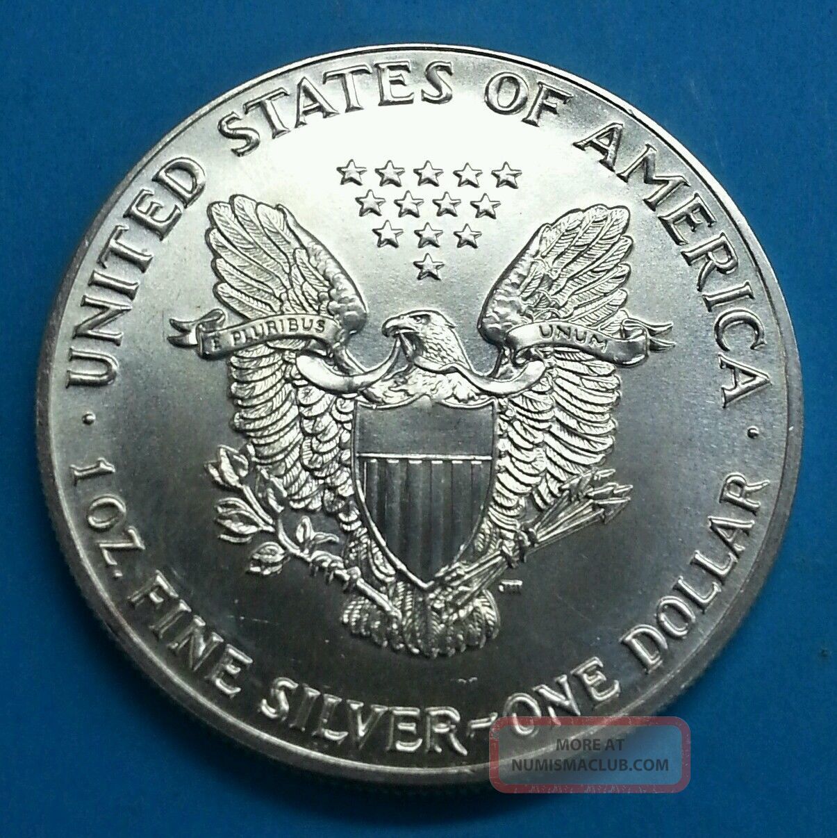 1987 1 Oz Silver American Eagle (brilliant Uncirculated)