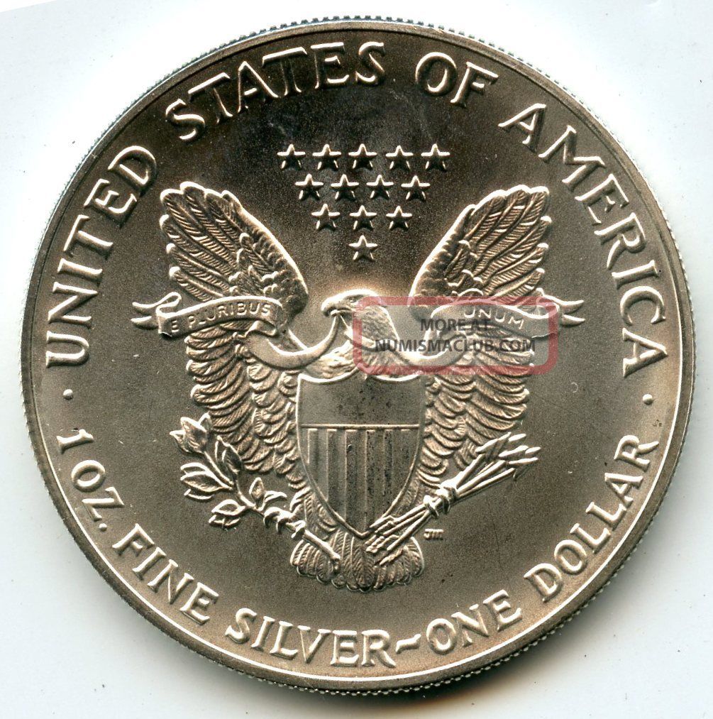 1992 American Eagle 999 Fine Silver Dollar 1 Troy Oz Usa Coin 