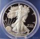 2013 W American Eagle Silver Proof Pcgs Pr70dcam First Strike Flag Label Toning Silver photo 6