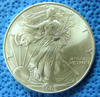 2002 Silver American Eagle Uncirculated photo