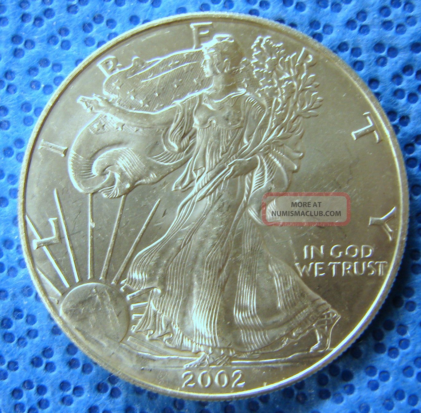 2002 Silver American Eagle Uncirculated 2002-silver-american-eagle-uncirculated