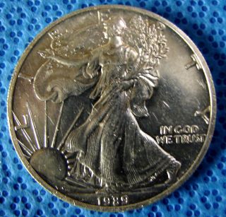 1989 Silver American Eagle Uncirculated photo