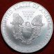 Uncirculated 2008 American Eagle Silver Dollar Silver photo 1