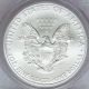 2008 American Silver Eagle Unc Ms69 First Strike Pcgs Cert Flag Label Silver photo 3