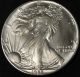 1987 American Silver Eagle Bullion Coin Key Date Uncirculated Nr Silver photo 1