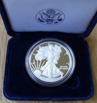 2008 - W American Silver Eagle Proof - Govt.  Packaging photo