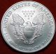 Uncirculated 2005 American Eagle Silver Dollar Silver photo 1