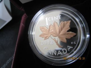 Farewell To The Penny (2012) 1/2 Oz Fine Silver - Canada 2012 photo