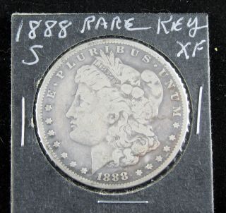 1888 S Morgan Silver Dollar Coin Great Investment Key Date photo