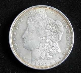 1921 Morgan Silver Dollar Coin Great Investment photo
