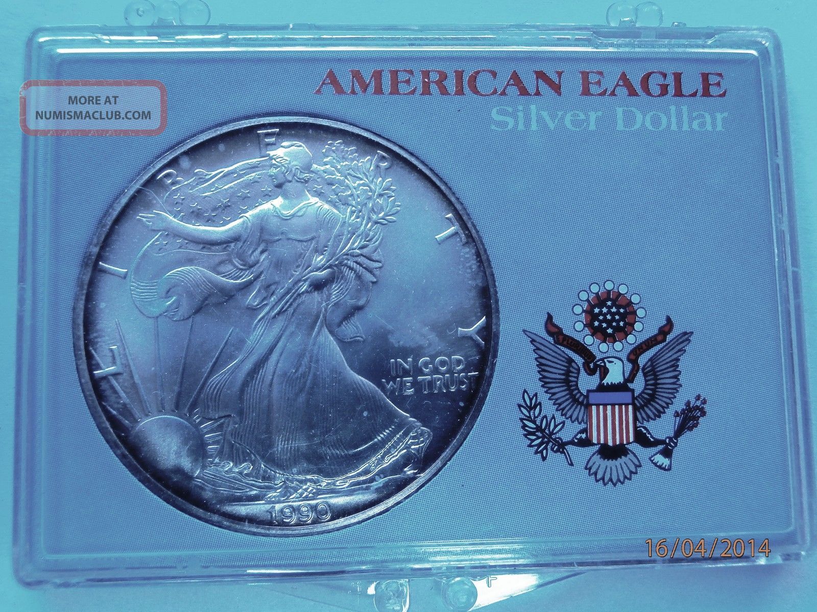 1990 American Eagle Silver Dollar 1990-american-eagle-silver-dollar