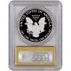 2014 - W American Silver Eagle Proof - Pcgs Pr70 - First Strike - Gold Foil Label Silver photo 1