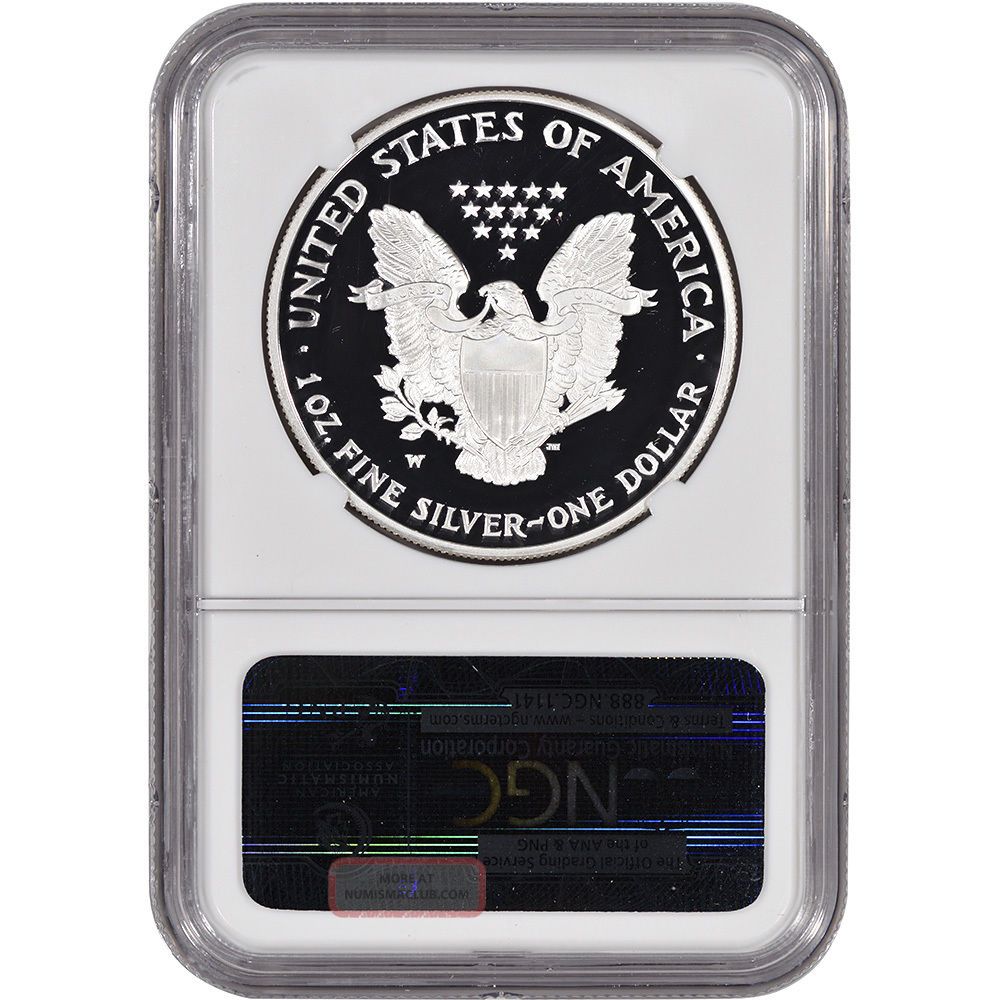 2004 - W American Silver Eagle Proof - Ngc Pf69 Ucam