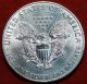 Uncirculated 2011 American Eagle Silver Dollar Silver photo 1