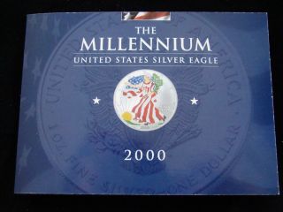 2000 Colorized Silver Eagle Perth photo