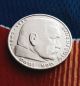 Extra Rare 1936 D Ww2 5 Mark 90% Silver German Third Reichsmark Coin Germany photo 1
