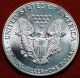 Uncirculated 1988 American Eagle Silver Dollar Silver photo 1