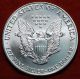 Uncirculated 1991 American Eagle Silver Dollar Silver photo 1