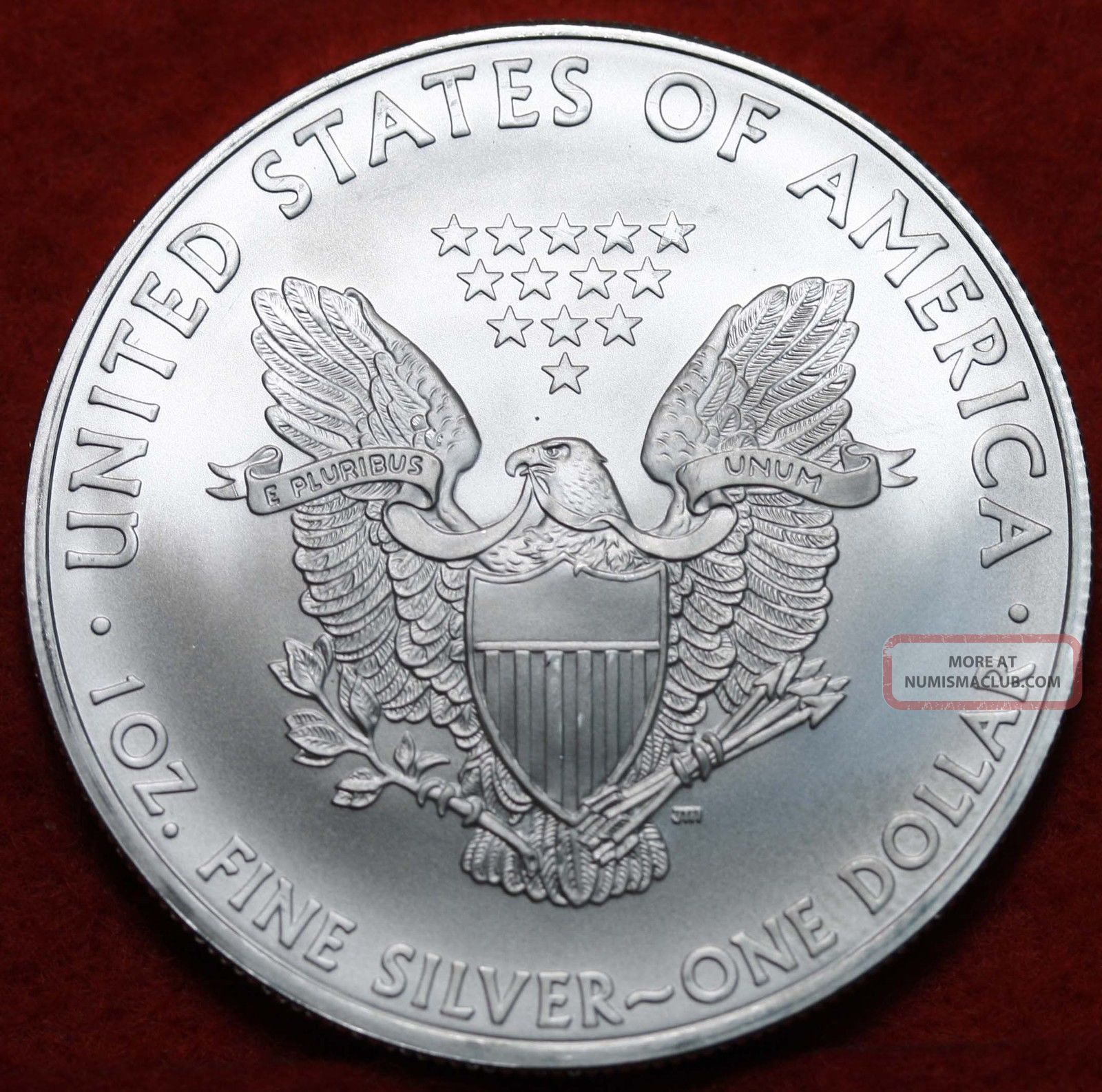 Uncirculated 2008 American Eagle Silver Dollar uncirculated-2008-american-eagle-silver-dollar