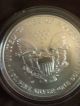 2007 1 Oz Silver American Eagle Coin - Brilliant Uncirculated In Velvet Case Silver photo 1