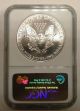 1990 Silver American Eagle Ngc Ms69 Uncirculated Silver photo 1