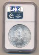 1986 1 Oz American Silver Eagle Ngc Ms69 & $0.  99 Silver photo 1