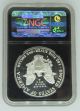 1988 - S Proof Silver Eagle - Ngc Retro Pf69 Ultra Cameo - $1 - Fine Silver - 003 Silver photo 2