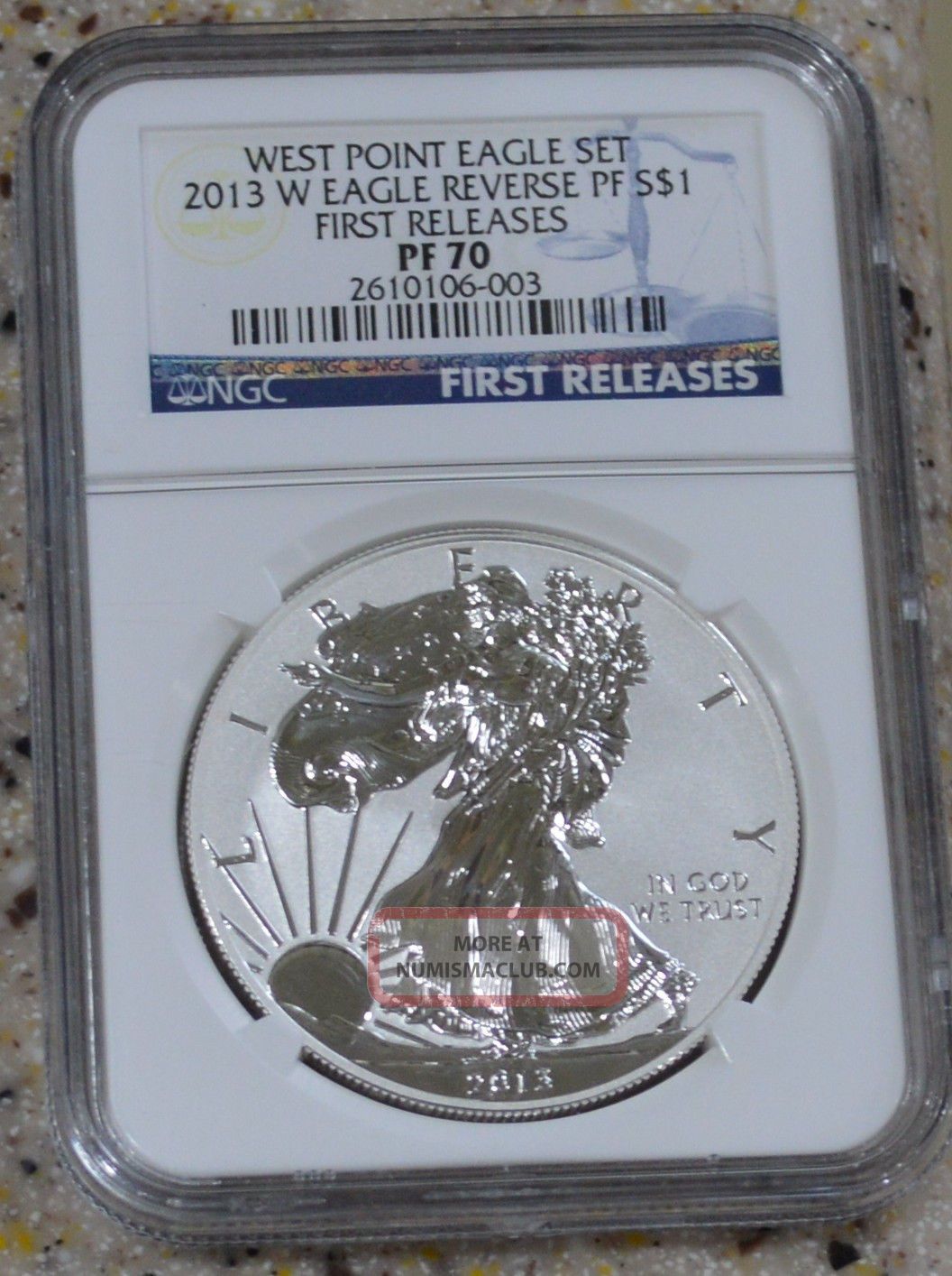2013 W Pf70 Reverse Proof Silver Eagle Ngc First Releases