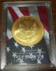 2012 24k Gold Plate American Silver Eagle 1 Troy Oz One Dollar Coin U.  S.  Flag Silver photo 1