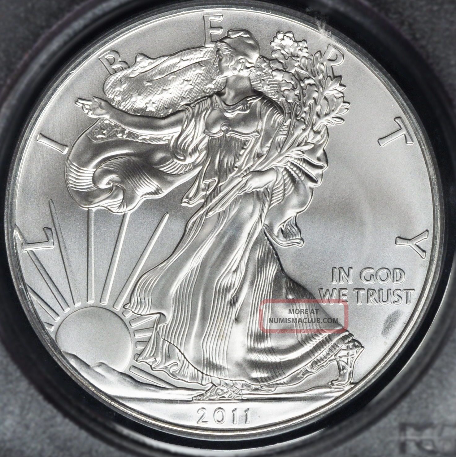 2011 25th Anniversary Silver Eagle Pcgs Ms70 First Strike