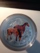 1oz 2014 Australian Lunar Series Ii - Perth - Coloured Horse.  999 Silver Coin Silver photo 5