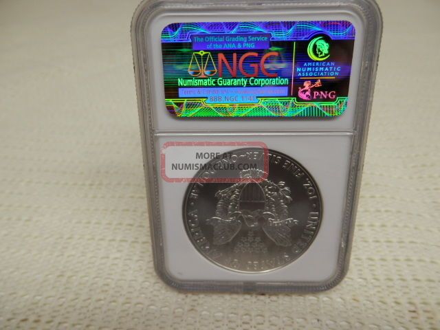 2010 Silver Eagle Early Release Ms 69