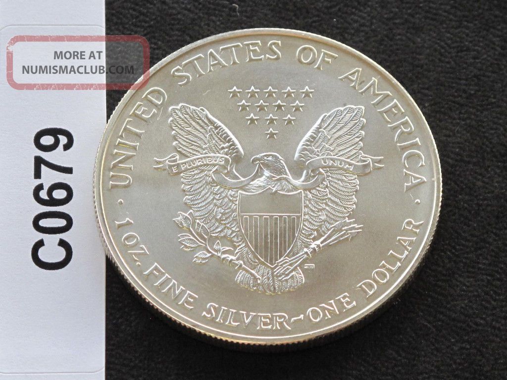 1996 Liberty Walking American Silver Eagle Dollar Coin Bu C0679 1996-liberty-walking-american-silver-eagle-dollar-coin-bu-c0679