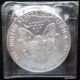 1986 Silver American Eagle One Dollar 1 Oz.  Uncirculated Silver photo 1