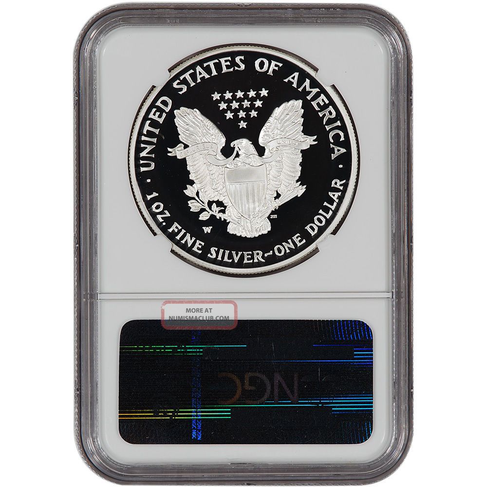 2003 - W American Silver Eagle Proof - Ngc Pf70 Ucam